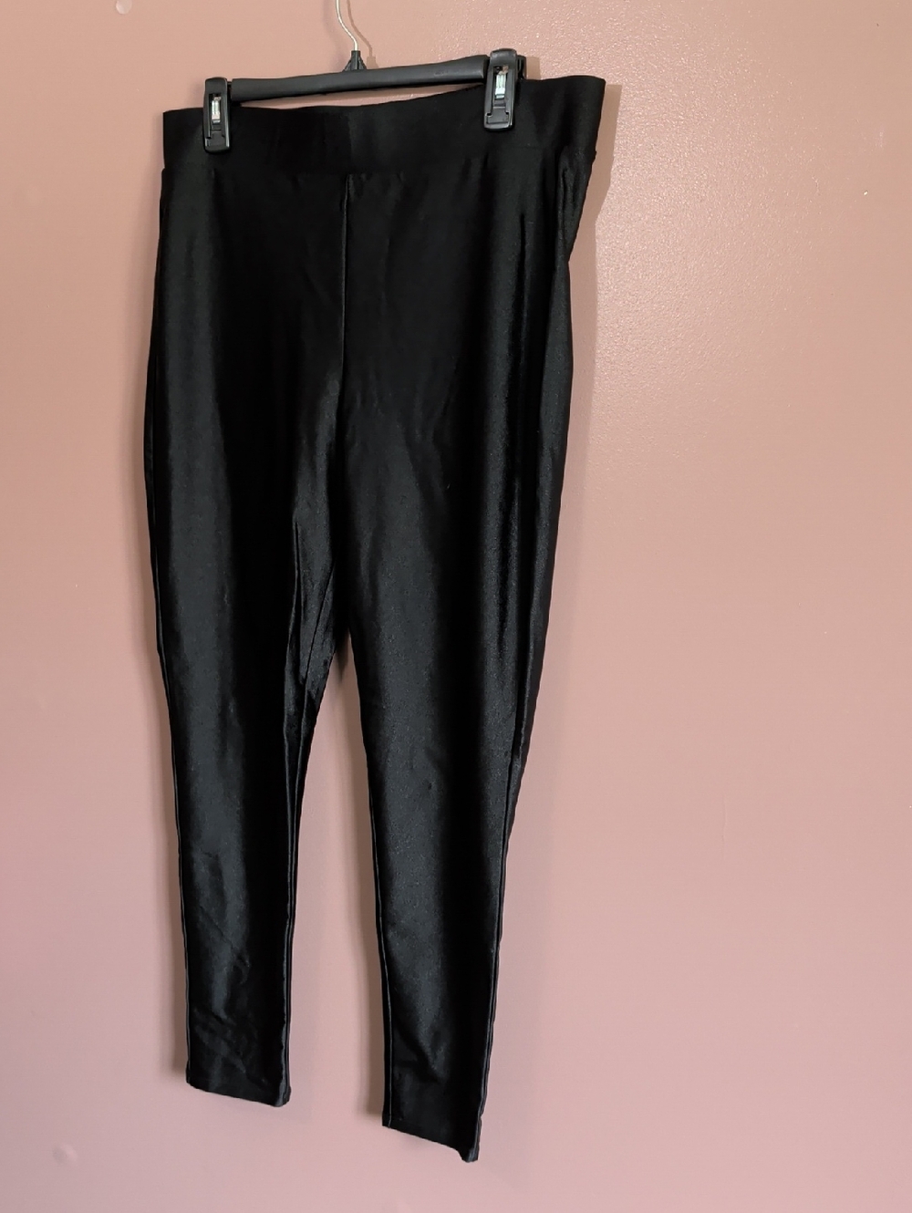 Black High-Waist Stretch Leggings